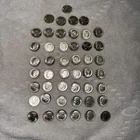 1964 SILVER DIME LOT 47 dimes