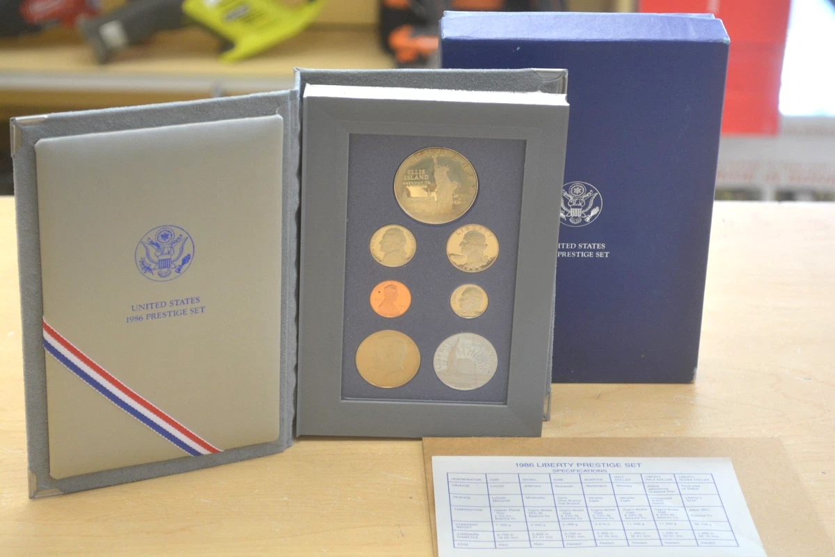 1986 Proof US Coin Mint Sets for sale | eBay