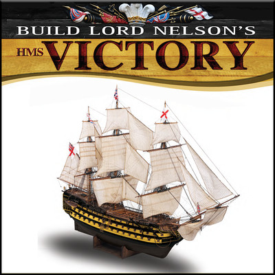 HMS Victory komplettes Modellset inkl. Vorrichtungsständer & Werkzeuge - Nelsons Flaggschiff bauen