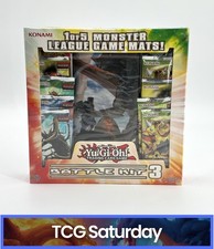 2014 YU-GI-OH! TCG BATTLE KIT 3 WITH 1 OF 5 MONSTER LEAGUE GAME MATS SEALED