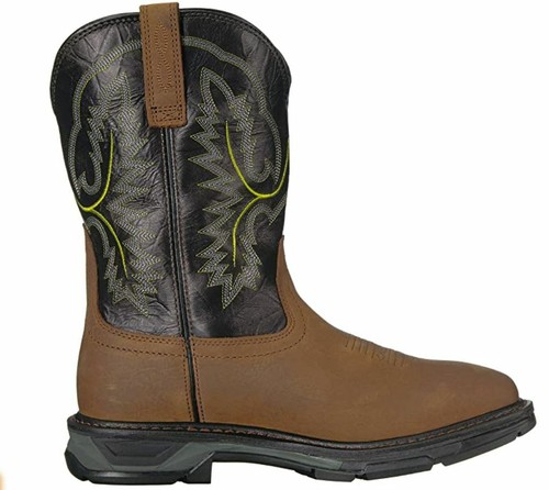 Ariat Workhog Mens Waterproof XT Soft Toe H2O Work Western Boots 10024971 - Picture 2 of 4