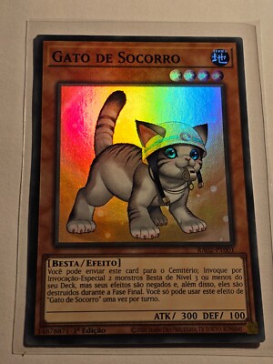 Rettungskatze (V.1 - Super Rare) YUGIOH RA02 PORTUGIESISCH 1. NM 33439