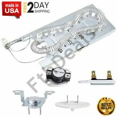 Dryer Heating Element 5400W 240V Kenmore Whirlpool Duet GEW9250PW0 GEW9200LL1 US