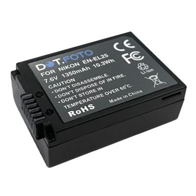 EN-EL25 1350mAh High Capacity battery for Nikon Z50, Zfc UK
