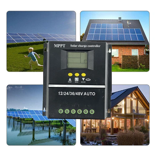 4000W 1200W max 100A 12/24/36/48V MPPT Solar Panel Regulator Charge Controller - Picture 4 of 34