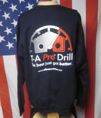 ALLIED MACHINE ENGINEERING sweatshirt T-A Pro Drill crewneck AMEC industry