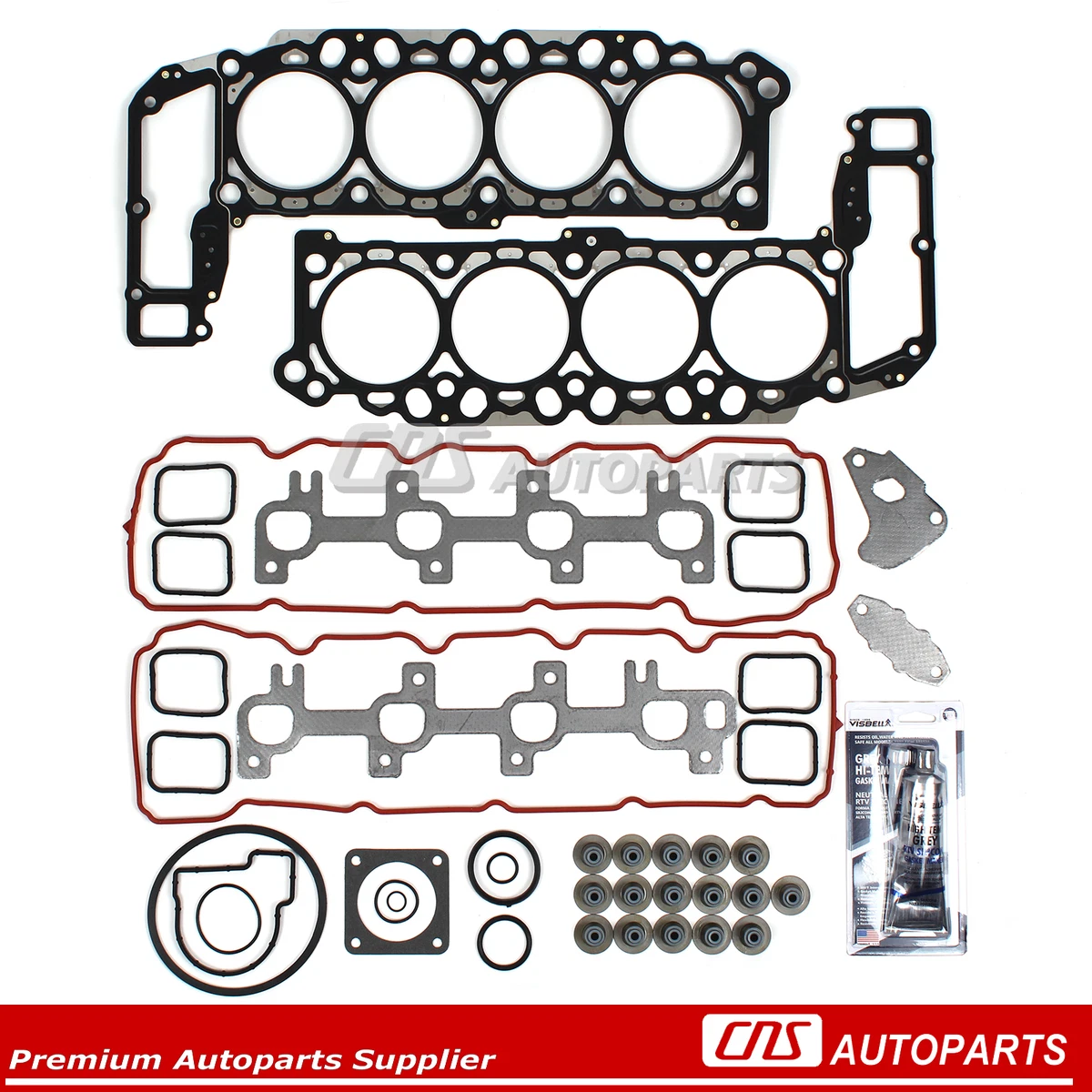 Mizumo Auto MA-4216909533 Head Gasket Set Compatible With For 99 03 Jeep Grand Cherokee Dodge Ram Dakota 4 7 Vin J N - Foto 4