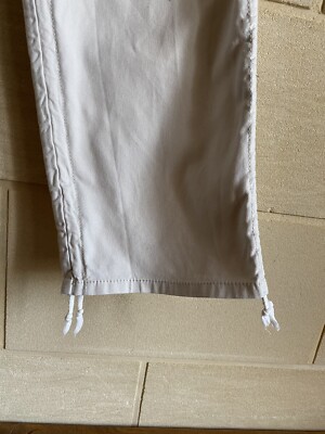 Jean Pantalon ZARA Beige - Taille 40/42, Coupe Slim - Occasion En Très Bon état
