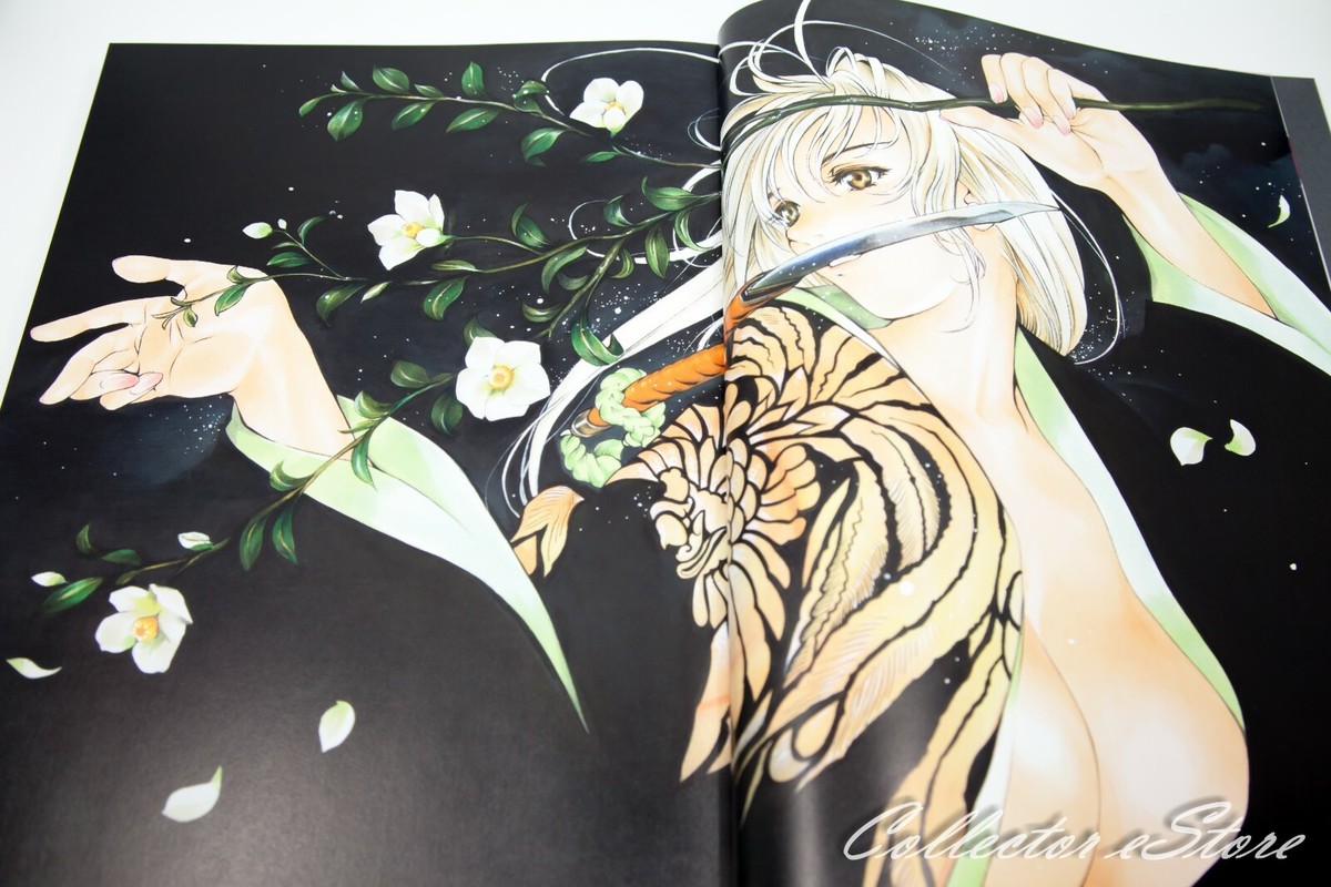 Tenjho Tenge Oh! Great Illustrations & Blast Art Book + Case