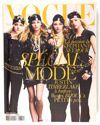 アート・デザイン・音楽 OINGBIRD #8 2004 Gemma Ward JESSICA Jessica Stam GEMMA WARD Stephanie Seymour PARIS VOGUE September