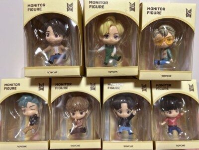 TinyTAN BTS Official Authentic Goods Monitor Figure Complete Set