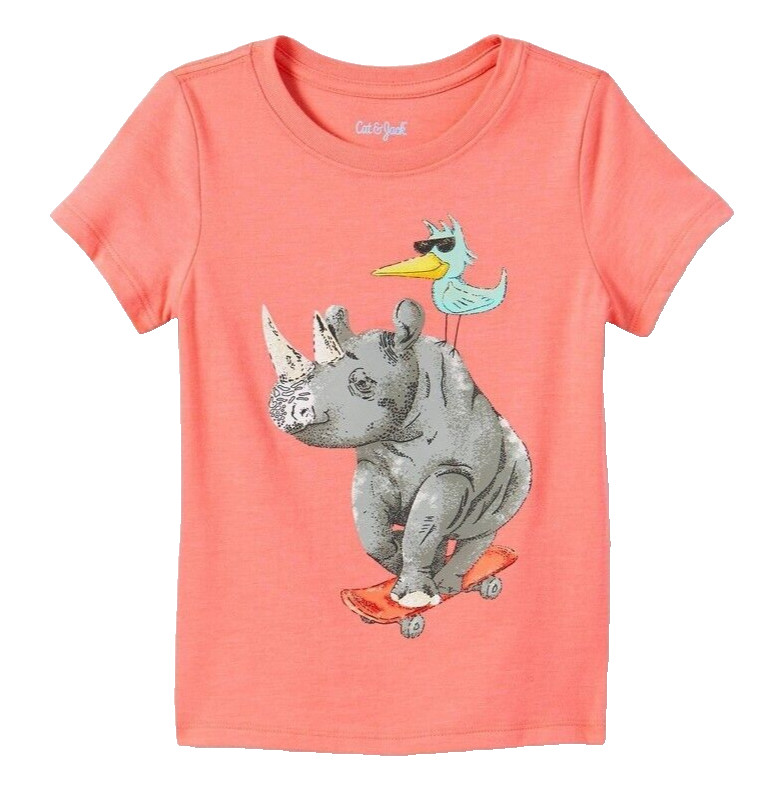 Short Sleeve T-shirt - Cat & Jack Small 6/7