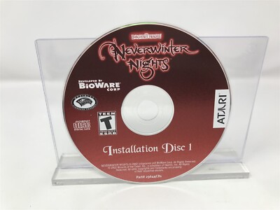 NEVERWINTER NIGHTS - PC Game - Installation Disc 1 Only - MINT 