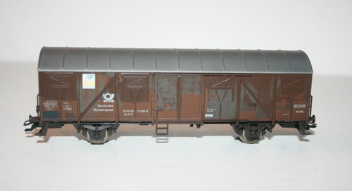 4710 Güterwagen 2 Gos245 Deutsch Bundepost Weathered Marklin H0 | Zustand: Gebraucht