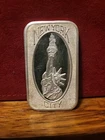🌟 New York City Vintage .999 Silver 1 oz Bar Statue of Liberty Mother Lode Mint