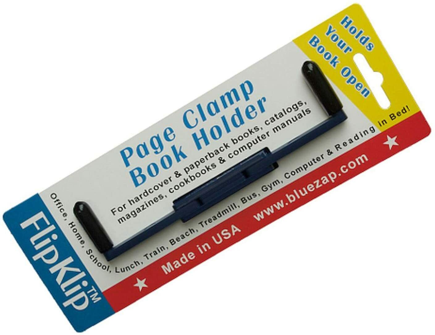 Adjustable HandsFree Reading Open Page Clamp Treadmill Book Holder eBay