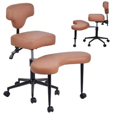 NTUD Criss Cross Legged Chair With Wheels, Meditation Chair, ADHD Yoga Chair