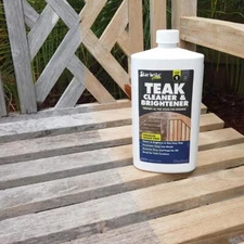 32 Oz. Teak Cleaner and Brightener for Fine Wood - Wood Restoration Solution