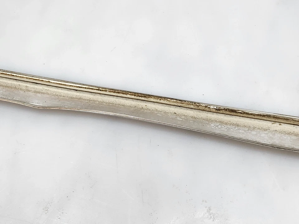 ✅ 82-88 OEM BMW E28 528e 535 Rear Window Lower Exterior Trim Moulding Chrome * - Image 2 of 4