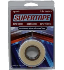 SuperTape 3/4" x 3 Yard Roll Tape Non Glare Lace Wig Adhesive Tape.
