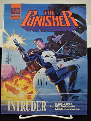 The Punisher Intruder Hardcover Mike Baron Bill Reinhold Lessmann Marvel 1989