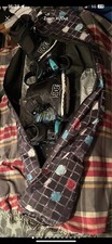GNU SnowBoard with DC Boots and Burton Bag wi...