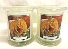 Classic KRINGLE Candle (2) PUMPKIN SAGE 8 oz Jar Candles SOY