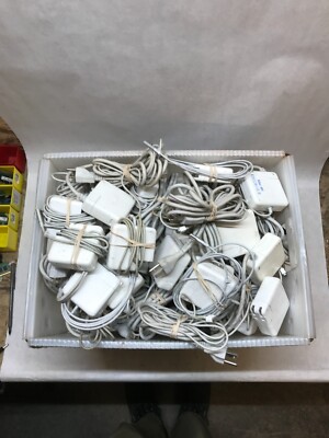 LOT of 70 Genuine OEM Apple MagSafe 1 60W Adapter L-Tip 13.3''MacBook AS IS - DW