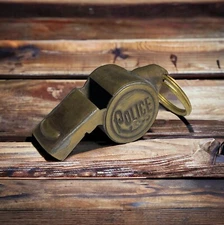 Police Department Whistle Antique style 1920's NYPD