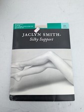 NOS Jaclyn Smith Silky Support Regular Pantyhose Size B Earth 6428