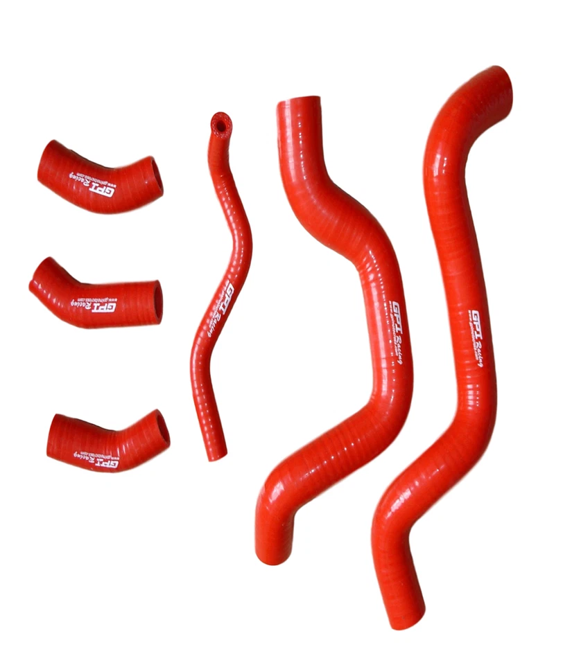 Manguera roja de silicona carbón para Suzuki SV650S/SV650 K5-K9 2005-2009 2006 2007 08 Foto 4 de 4