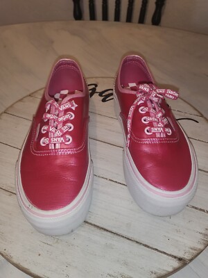 Size 6.5 - VANS Authentic Stackform x Barbie Low Pink