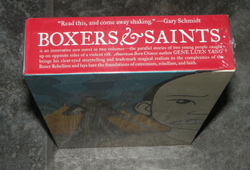 2 Book Set-"Boxers & Saints"-Gene Luen Yang-2013 1st Ed-New In Sealed Slipcase - Picture 5 of 6