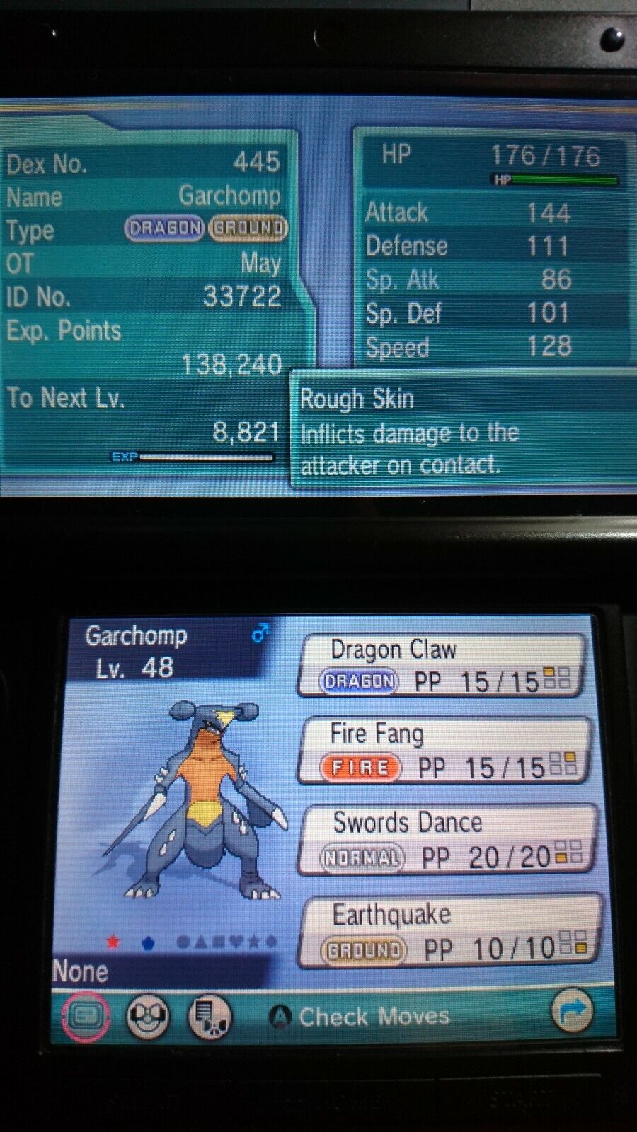 Pokemon 10445 Shiny Mega Garchomp Pokedex: Evolution, Moves, Location, Stats