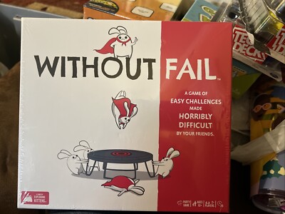 Without Fail Party Game New Sealed From Exploding Kittens Maker