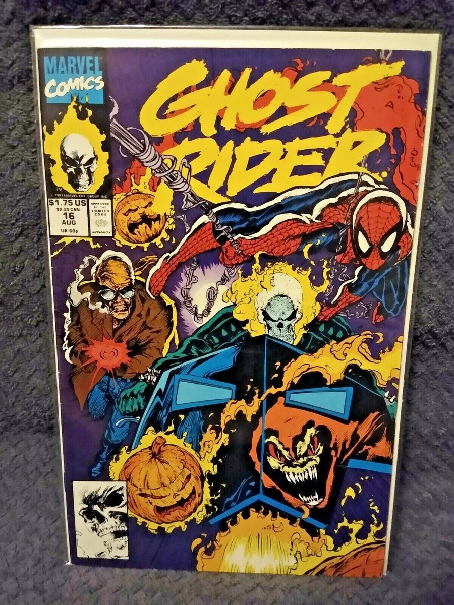 GHOST RIDER #16 NM 1991 Marvel Comics - Mark Texeira cover GHOST RIDER #16 NM 1991 Marvel Comics - Mark Texeira cover