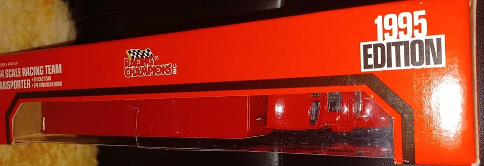 Champions 1995 Racing Team Transporter 6 Tommy Houston Red Devil Racing código postal leer Foto 4 de 4