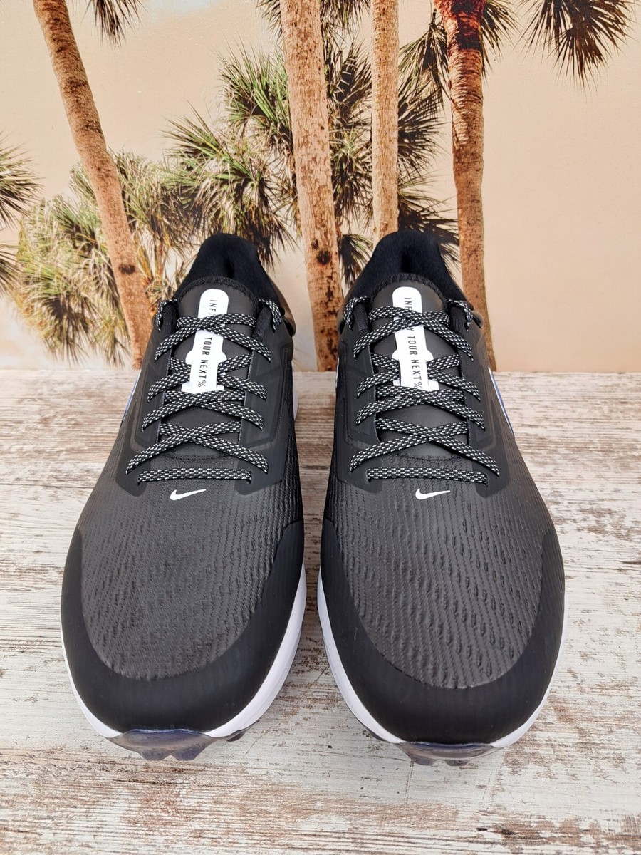 Nike Air Zoom Infinity Tour Next% Black Golf Shoes DM8446 Nike Air Zoom Infinity Tour Next% Black Golf Shoes DM8446