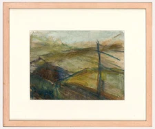 Sue Halliday - Framed Contemporary Oil, Gwithian Towans