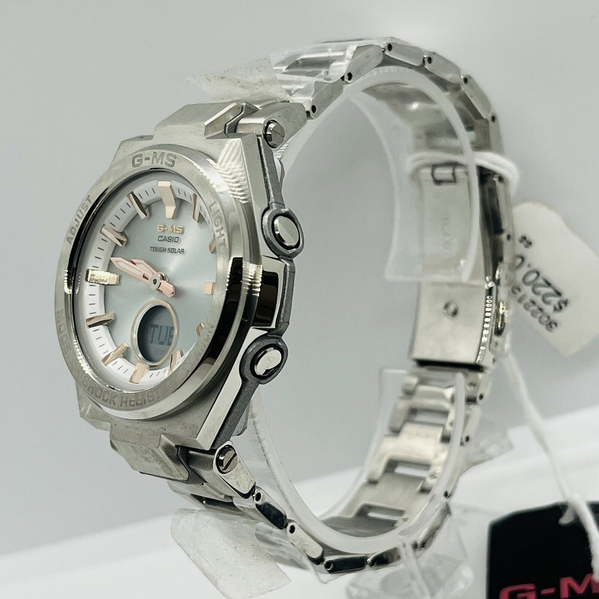 Casio Women's MSG-S200D Tough Solar G-MS Baby-G Analog Casio Women's MSG-S200D Tough Solar G-MS Baby-G Analog