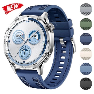 Silikon Nylon Armband Für Amazfit Cheetah GTR 47mm GTR 4 3 Pro Bip 5 Stratos 3 2