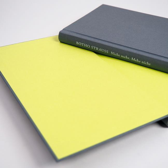 Thumbnail - Nicht Mehr. Mehr Nicht Botho Strauß