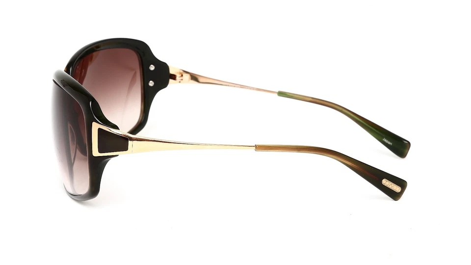 Gafas de sol Oliver Peoples Dulaine para mujer verde oscuro dorado R1448 Foto 2 de 4