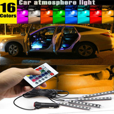 Parts Accessories Rgb-led Lights Car Interior Floor Decor Strip Lamps Atmosphere