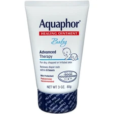 Aquaphor Baby Healing Ointment, Baby Skin Care and Diaper Rash, Diaper Bag Size+