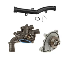 Engine Coolant Thermostat + Water Pump + Pipe + Gaskets Kit for Mini Cooper