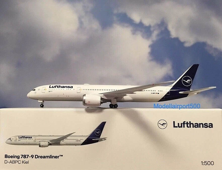 Herpa Wings 1:500  Boeing 787-9 Lufthansa D-ABPC  535946-002 Modellairport500