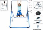 Kids Jungle Gym Gymnastics Monkey Bars Deluxe Climb Tower Adjustable Playground