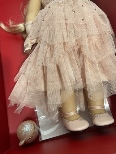 American Girl 2021 Winter Princess Doll Swarovski Crystal Edition Blonde New - Imagen 4 de 14