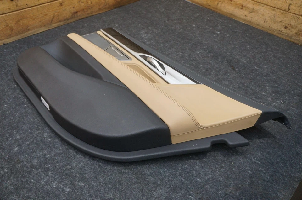 Panel de moldura de puerta interior trasera derecha OEM 51427448368 BMW 750i XDrive G12 2016-22 Foto 4 de 4